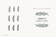100 Hand Drawn Botanical Graphics, a Texture Illustration by Minna May Design (Thumbnail 7 of 10)