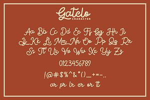 Gatelo - Classic Font