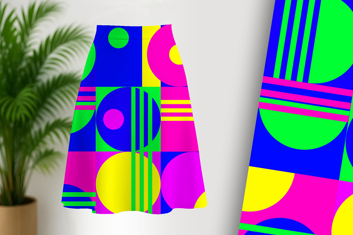 Geometric in Bold Color, a Pattern Graphic by Sharon Schwalbe (Photo 4 of 6)
