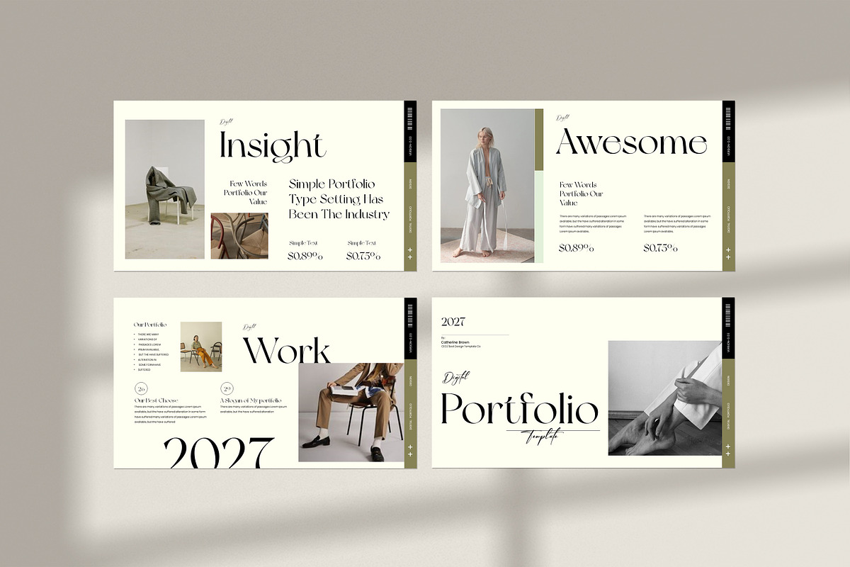 Portfolio Presentation Template, a Presentation Template by Creative-Work (Photo 9 of 10)