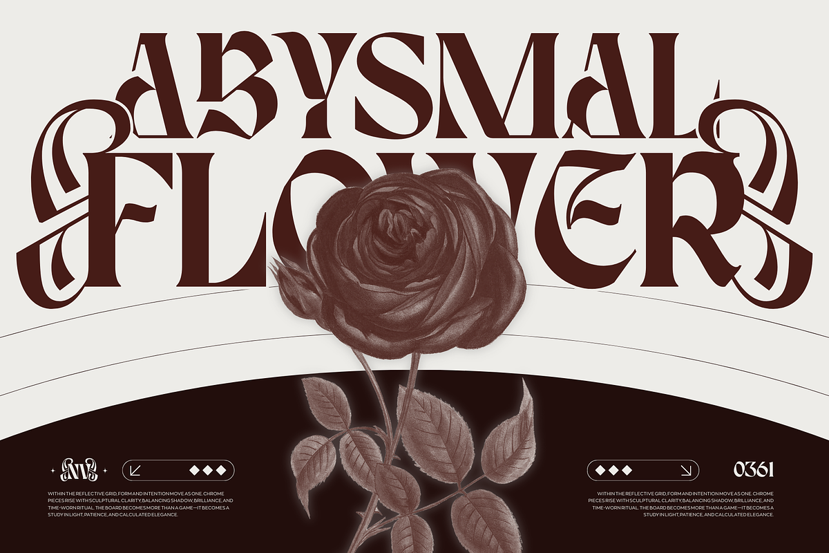 Karis Blackletter - Logo Font, a Blackletter Font by Nirmana Visual (Photo 9 of 14)