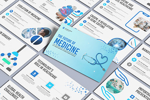 The Future Of Modern Medicine, a Presentation Template by Mighty-Slide