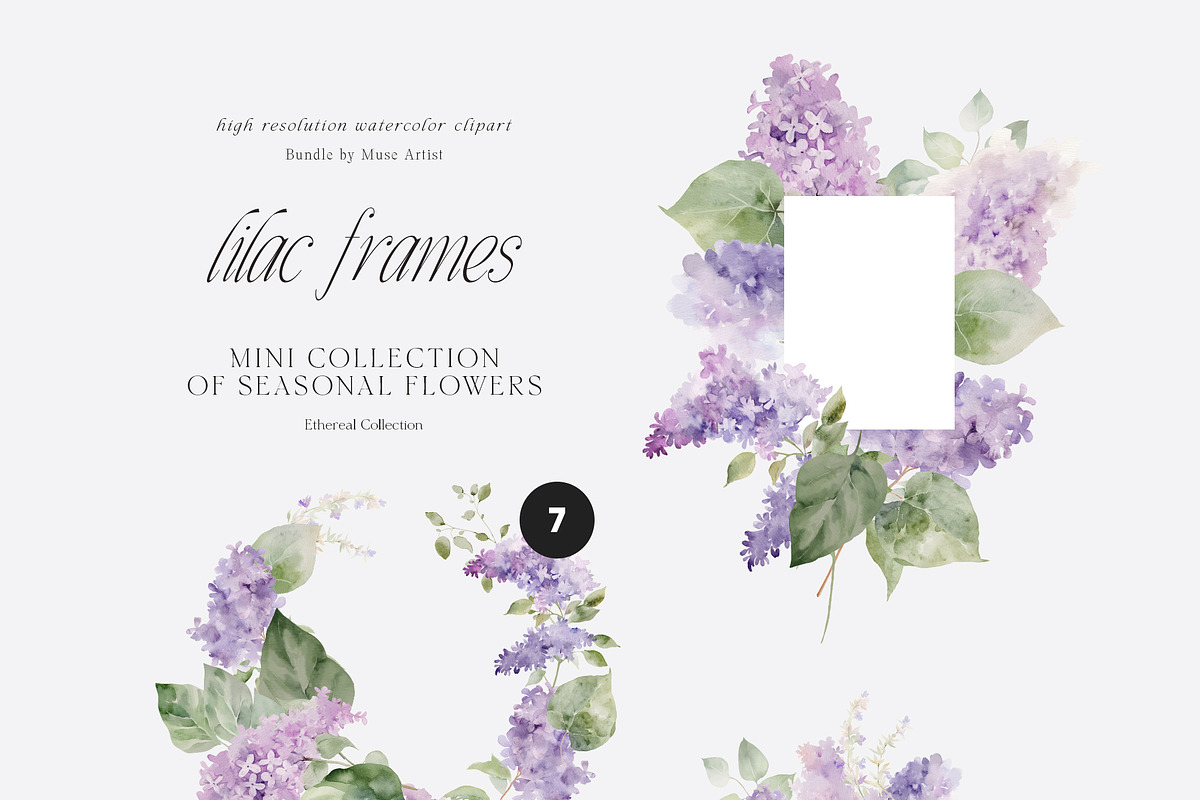 SPRING BOX Watercolor Bundle 400+, a Decorative Illustration by Muse Artist (Photo 33 of 99)