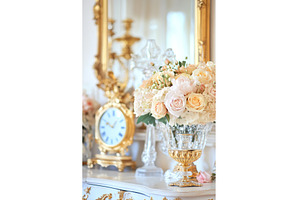 Elegant floral arrangement with, an Arts & Entertainment Photo by Lermont51