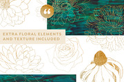 GARDENIA Canva Instagram Templates, a Social Media Template by Vintage To Vectors (Thumbnail 5 of 6)