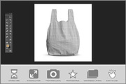 Plastic Bag Mockup, an Advertising Mockup by Bruno's Shop (Thumbnail 2 of 3)