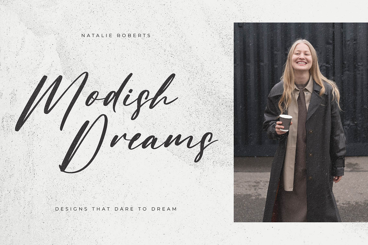 Claudia Martin Modern Handwritten, a Script Font by Letterena Studios Script (Photo 3 of 15)