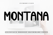 Montana, a Sans Serif Font by FreshTypeINK (Thumbnail 1 of 7)