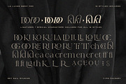 La Luxes Serif Pro 12 Font Family, a Serif Font by Sam Parrett (Thumbnail 12 of 12)