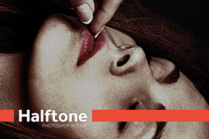 Halftone Photo Effect - PS Action