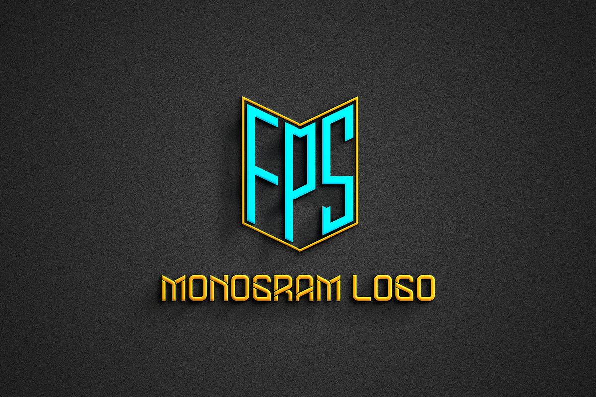 FPS Name Initials Monogram Logo, a Branding & Logo Template by Ahmad ...