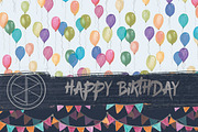 Watercolor Clip art happy birthday, a Graphic by AS Studio (Thumbnail 2 of 3)