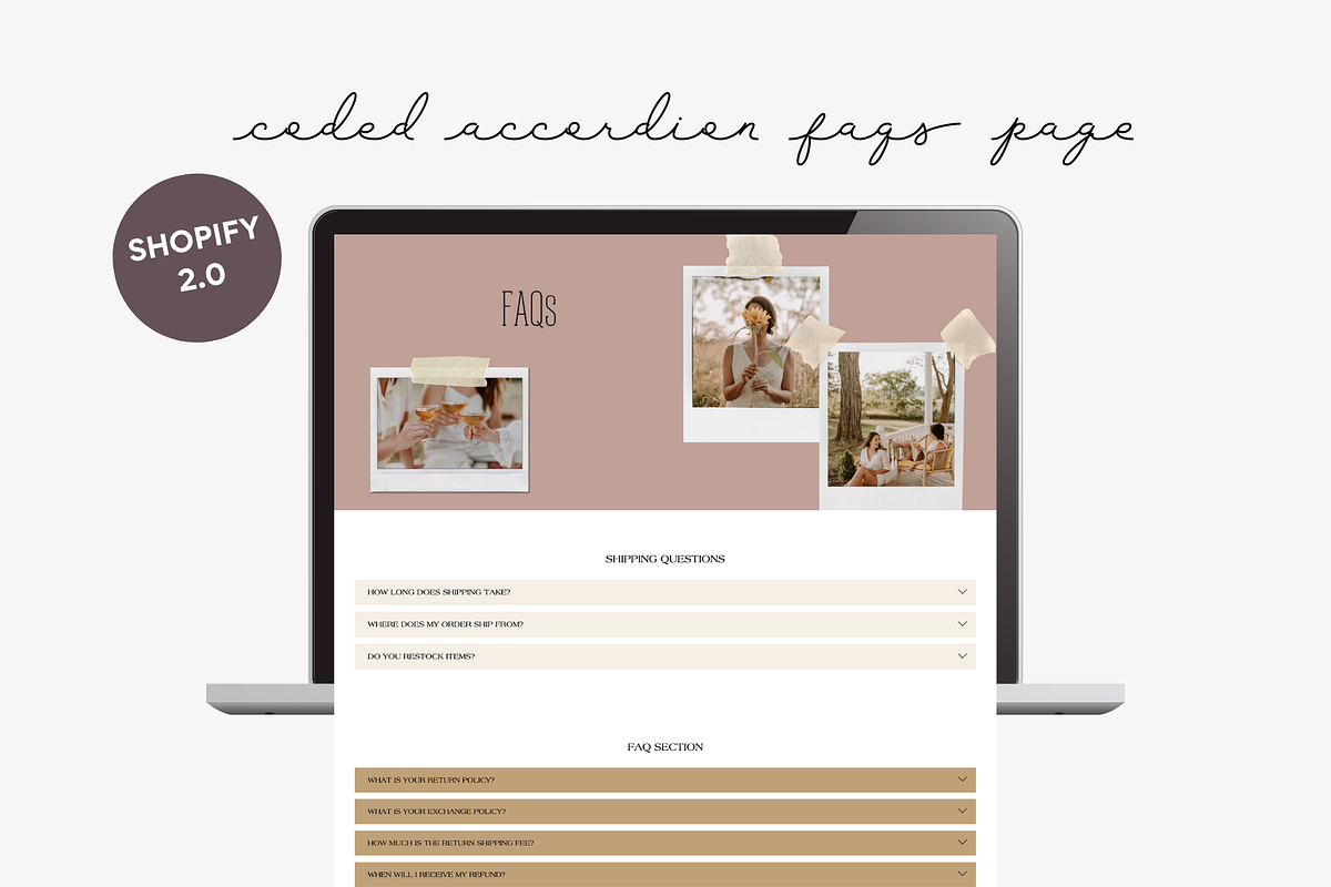 Feminine Shopify Theme | Rustic, a Templates & Theme by Easy Website Themes (Photo 4 of 11)