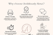 Self Care Journal Printable PDF, a Print Template by Ambitiously Alexa (Thumbnail 8 of 8)