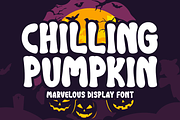 Chilling Pumpkin Typeface, a Handwritten Font by Seemly Fonts (Thumbnail 1 of 5)