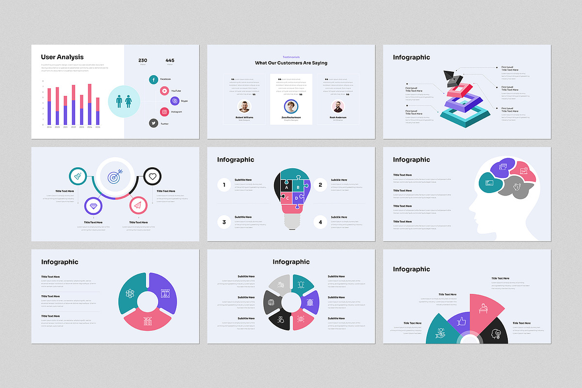 Digital Marketing Presentation, a Presentation Template by GenerousArt (Photo 5 of 8)