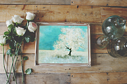 BUNDLE: 8 Aged Mockups 8x10&11x14, a Print Template by WeLivedHappilyEverAfter (Thumbnail 5 of 6)