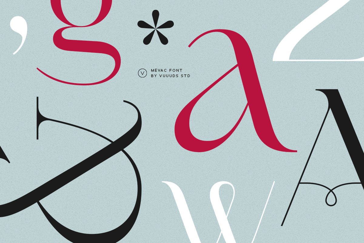 Mevac Font, a Serif Font by vuuuds (Photo 6 of 10)