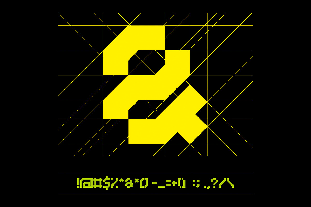 CYKLONE - Futuristic Display Font