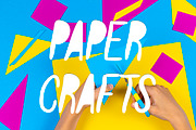 Paper Cut Out Font, a Font by vladocar (Thumbnail 3 of 7)