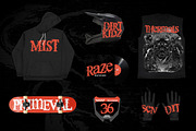 Thermals - Horror Font, a Font by The Branded Quotes (Thumbnail 3 of 4)