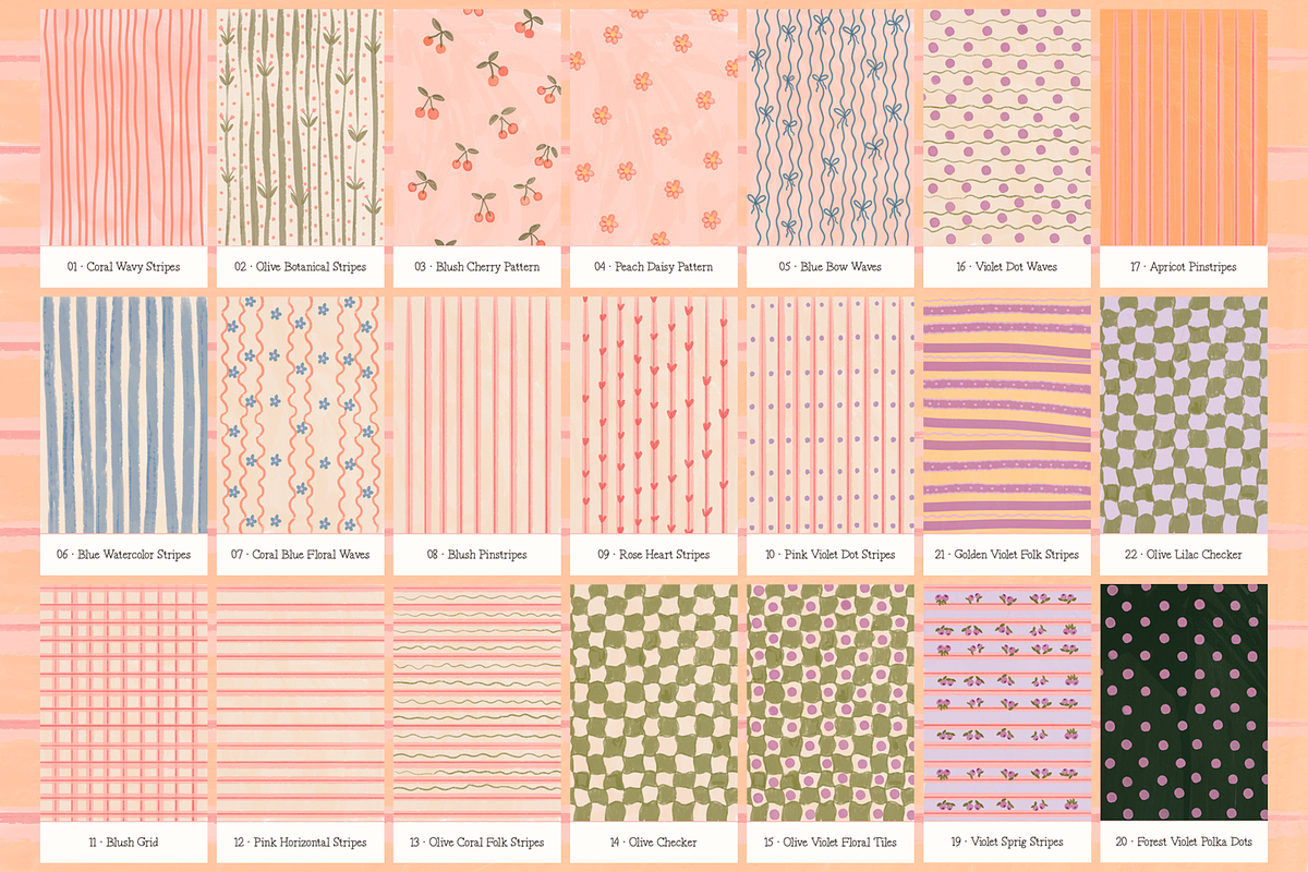 Whimsy Frames and Patterns, a Background Graphic by nadispasibenko (Photo 7 of 9)
