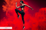 Red Smoke Photoshop Overlays, a Plug-in Add-On by FixThePhoto (Thumbnail 24 of 34)