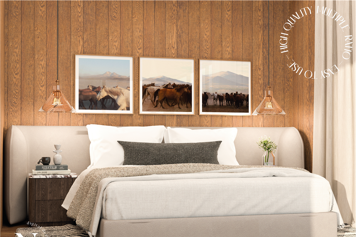 Bundle - Cozy Bedroom Frame Mockup, an Advertising Mockup by N digital designs (Photo 3 of 8)