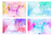 40 dreamy watercolor backgrounds, a Texture Graphic by Anttoniu (Thumbnail 3 of 5)