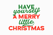 Christmas Serenity - Mix Font, a Script Font by Keithzo (Thumbnail 3 of 8)