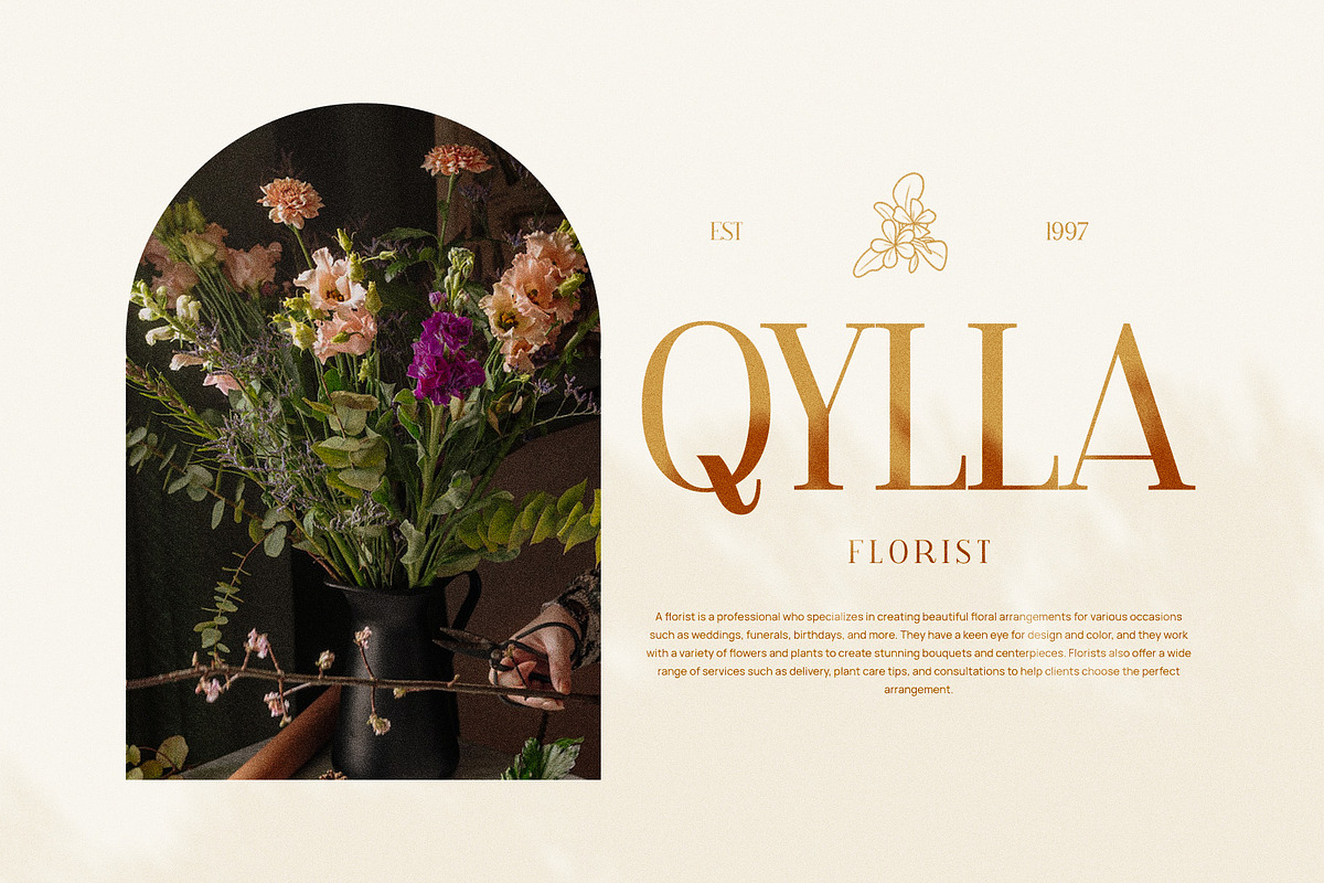 Melhior Elegant Serif Font, a Serif Font by Perfectype (Photo 7 of 9)
