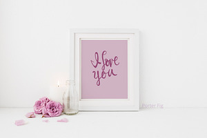 Valentine Text And Quote Overlays