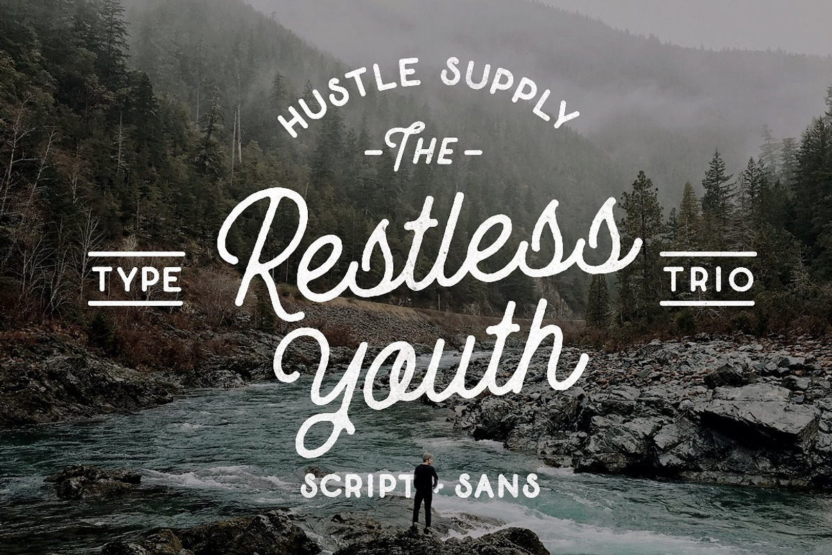 SALE | The Bestseller's Font Bundle, a Sans Serif Font by Hustle Supply Co. (Photo 53 of 62)
