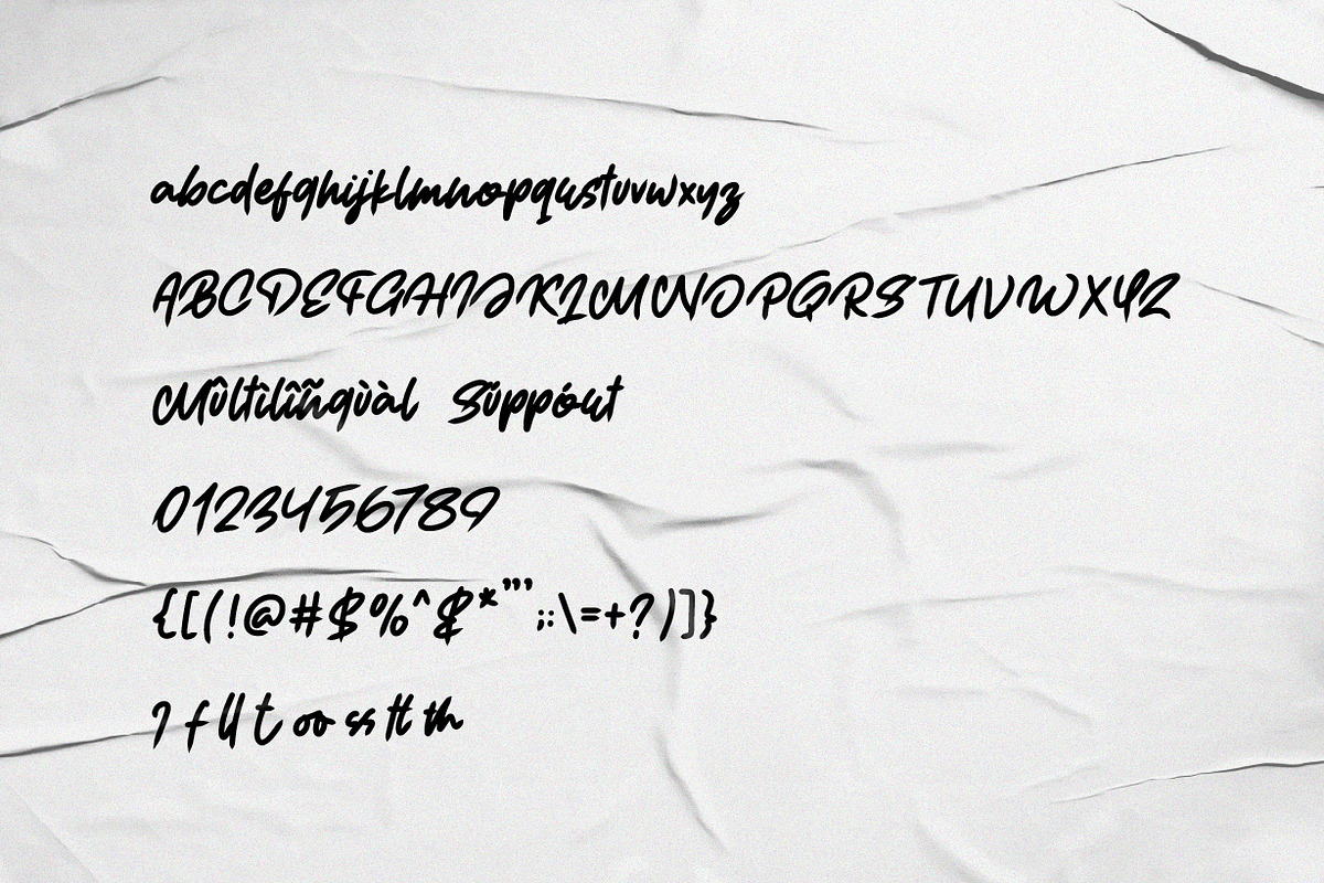Blansky - Handwritting Font, a Handwritten Font by NuType (Photo 9 of 10)