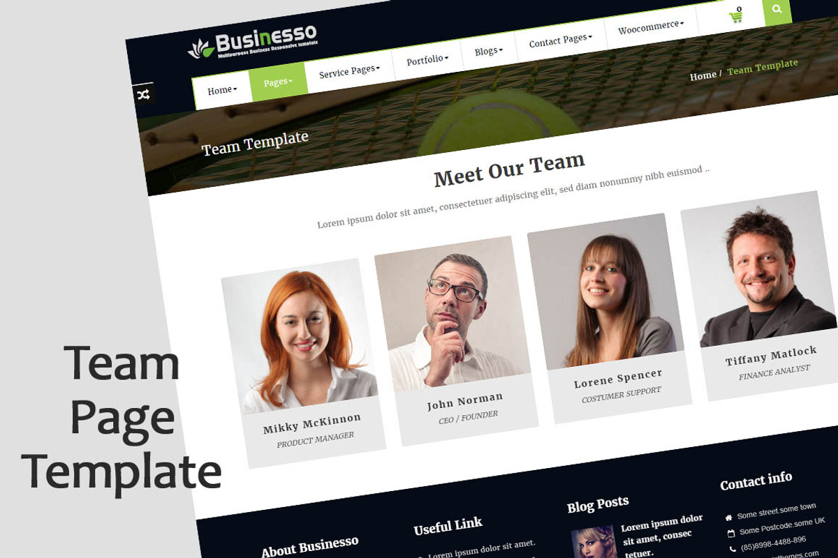 Businesso Premium Wordpress themes, a WordPress Template by ASIATHEMES (Photo 7 of 11)