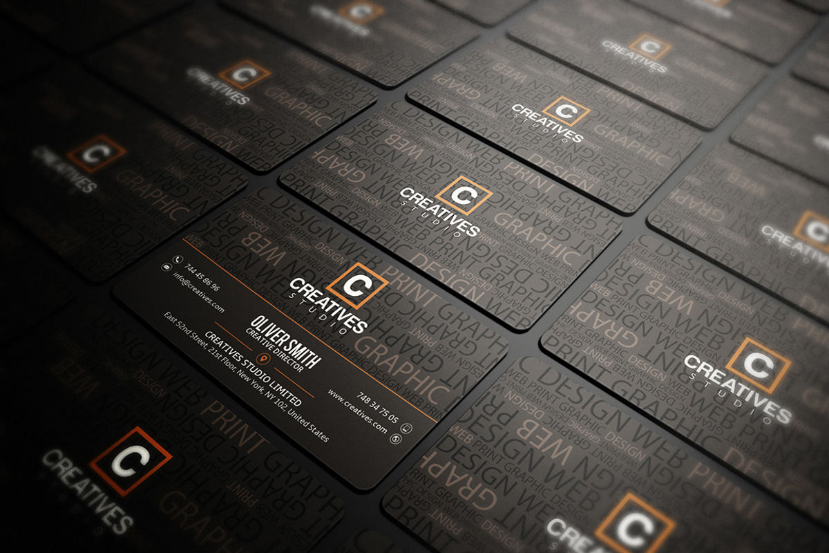 Unlimited Business Cards Bundle, a Business Card Template by Marvel (Photo 89 of 204)