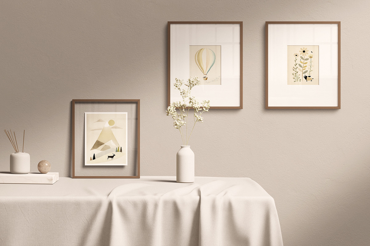 Frame Mockup Kit, a Household Mockup by Ruben Stom (Photo 7 of 23)