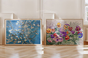 Vintage Floral Oil Painting Poster, a Background Graphic by RevintageStudio (Thumbnail 11 of 17)