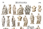 Vintage Creative Collage Kit 400+, an Object Graphic by DreamoraArt (Thumbnail 13 of 18)