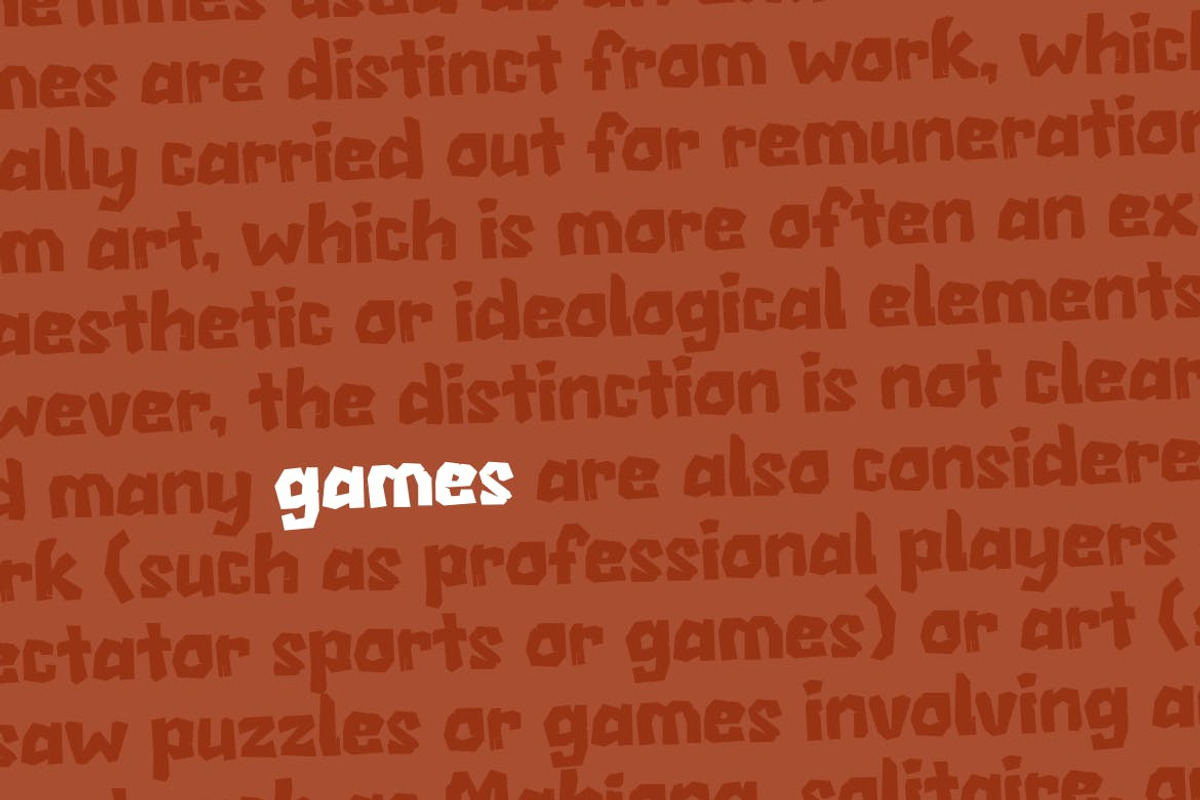 Rocky Rock- Gaming font, a Sans Serif Font by TokoPress (Photo 3 of 10)