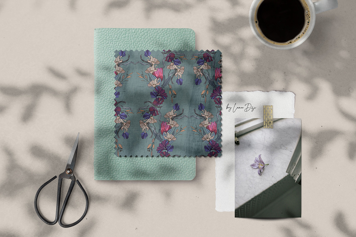 English garden, a Decorative Illustration by LanaDzi (Photo 7 of 11)