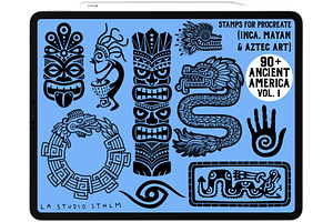 Ancient America Vol. 1 - Stamp Set