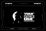 Stoute - Futuristic Display Font, a Sans Serif Font by Typeagle (Thumbnail 7 of 9)