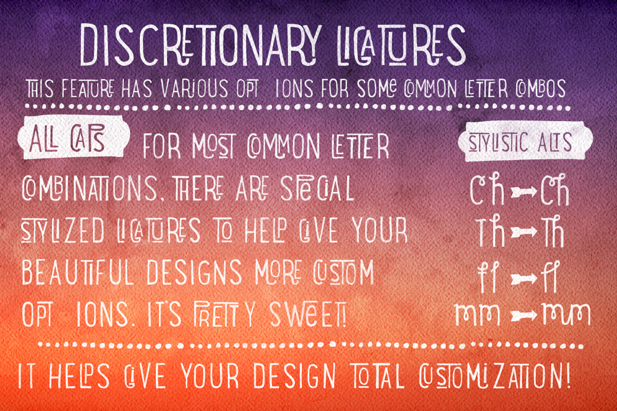 Lunchbox Light + Webfonts preview 5