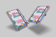 Notebook Mockup, a Mockup by DxSLEX (Thumbnail 5 of 5)