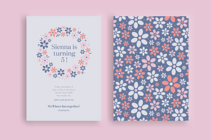 Flower Fever | Birthday Invitation, an Invitation Template by Mercato del Sole
