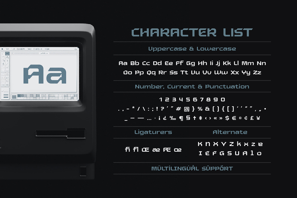 Quezord - Futuristic Font, a Sans Serif Font by Typia Nesia (Photo 10 of 10)