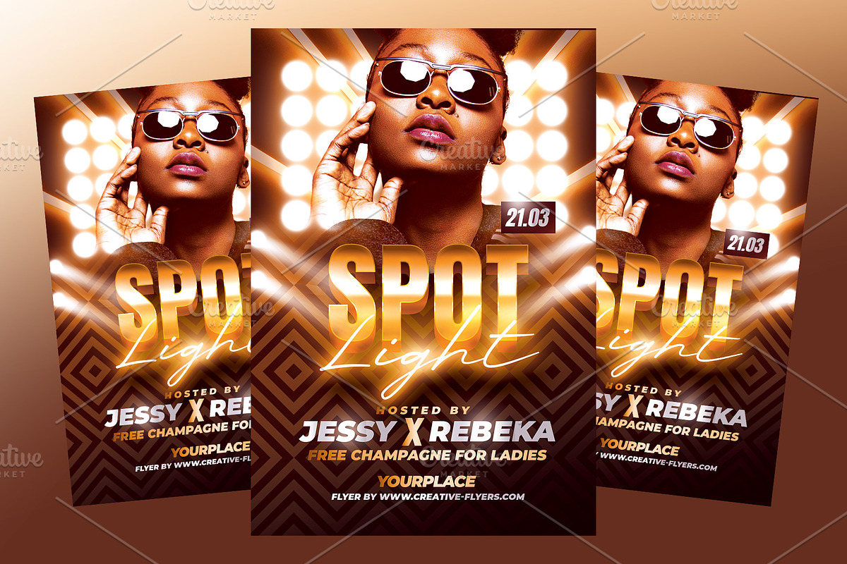Party Flyer Template, a Flyer Template by Rome B Creation