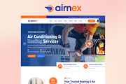 Air Conditioning WordPress Theme, a WordPress Template by youtoview (Thumbnail 2 of 3)