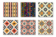 Colorful Seamless Pattern Bundle, a Pattern Graphic by Canvas Craft (Thumbnail 3 of 6)